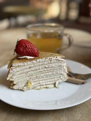 Strawberry Crepe Cake