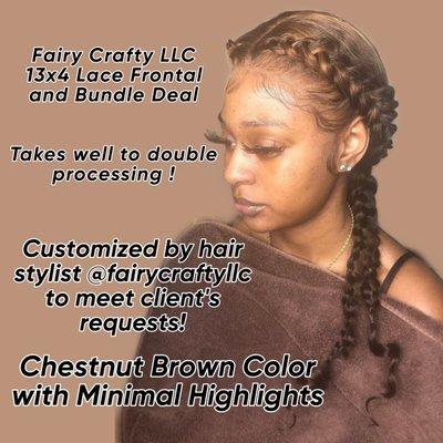 Fairy Crafty 13x4 Frontal and Bundles Deal