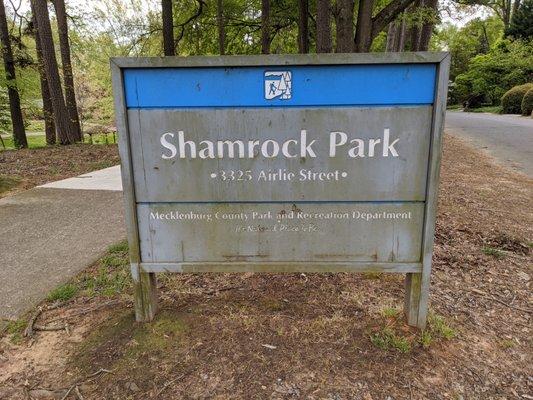 Shamrock Park, Charlotte