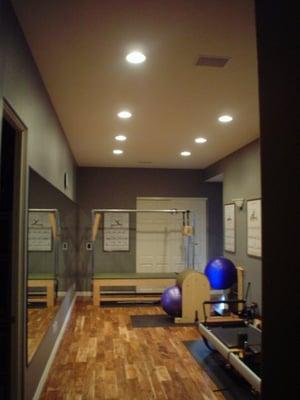 After Remodel of Yoga Studio