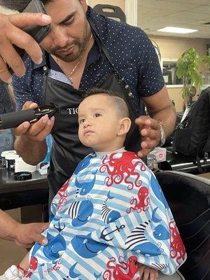 Baby's First Haircut.