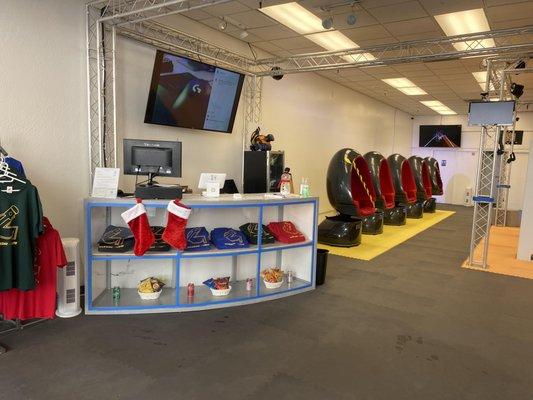 lobby and positron chairs