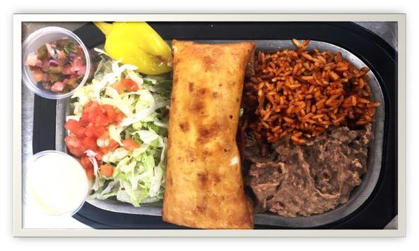 Chimichanga Platter