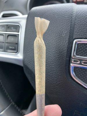 This is how you receive your joints...so pissed. Especially since it was a bubble joint!