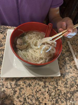 Kids Beef Noodle Soup