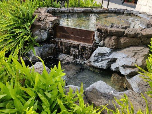 Waterfall and small pool