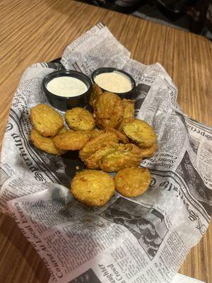 Fried pickles!