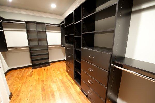 Hybrid closet system.