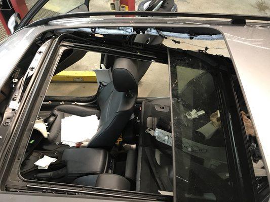 BMW sunroof replacement