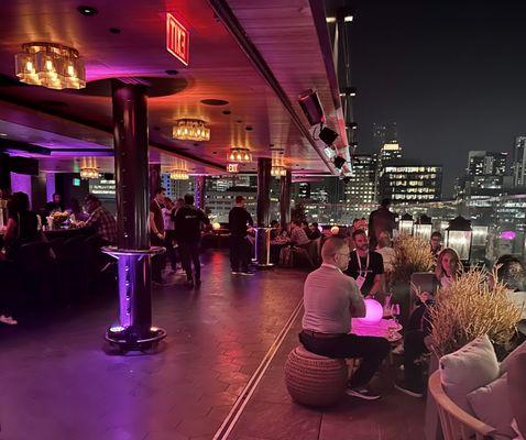 Google party at Shelby's rooftop in the Hilton San Francisco