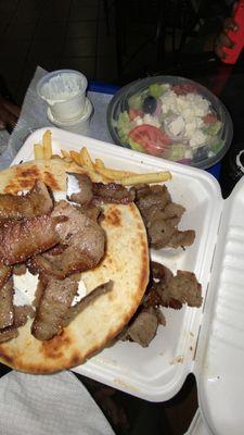 The Souvlaki Platter  The Gyro Platter