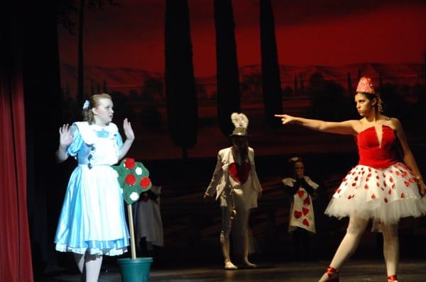 2012 End of Year Production of "Alice in Wonderland" Ballet