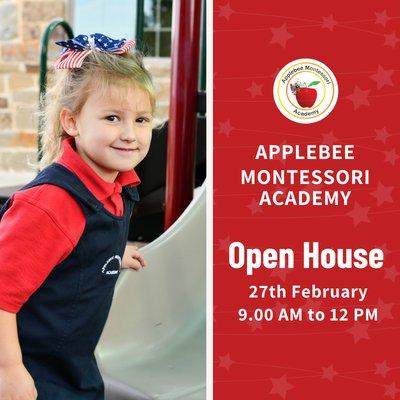 The perfect opportunity for you to visit the place where your child will explore, learn and develop both, academically and personally