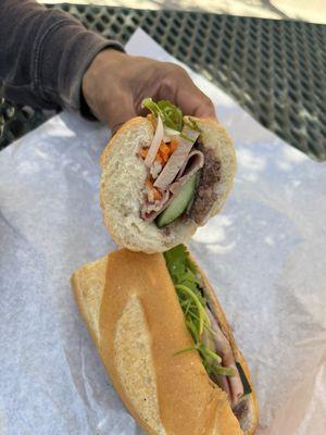 Combination banh mi.