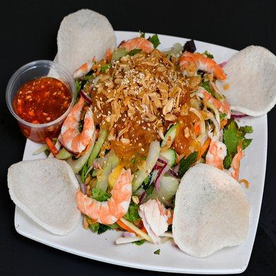 Vietnamese Lotus Root Salad w Pork n Shrimp