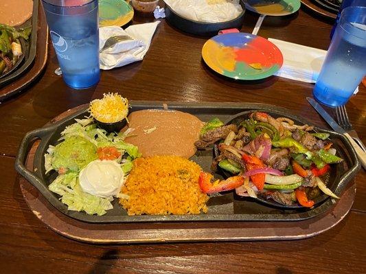 Lunchtime Steak Fajitas