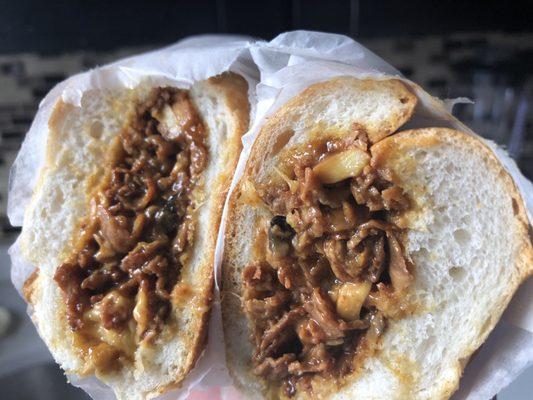 French Philly Cheesesteak