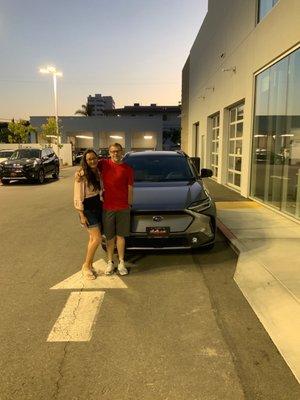 Taking Delivery of our 2023 Full Electric Subaru Solterra