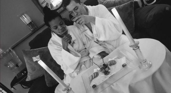 During our couples pampering session there is a brief intermission during which time you may plan your date!