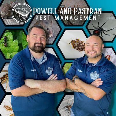 Phillip Powell and Tony Pastran are co-owners of Powell and Pastran Pest Management, proudly serving Stanislaus and San Joaquin County.