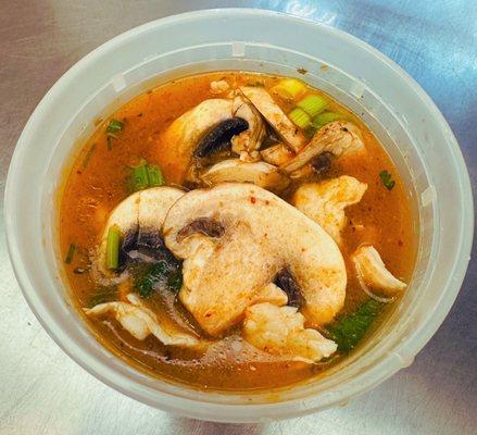 Tom Yum Soup (shrimp, chicken, or vegetable)