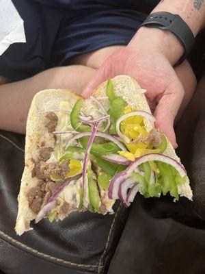 Other half of the $11 sandwich