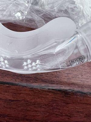 From SleepQuest Clinical Mask- USED and cracked nose piece