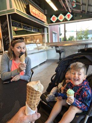 Ice cream and milkshakes!