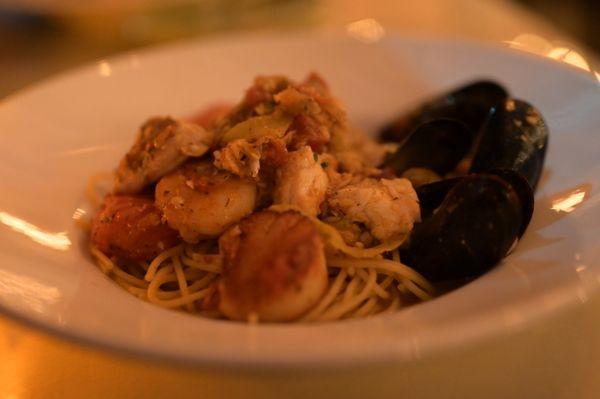 Seafood pasta