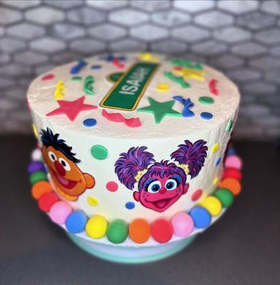 Sesame street cake