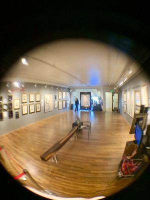 I tried out Fred's cool fisheye lens on my iPhone !