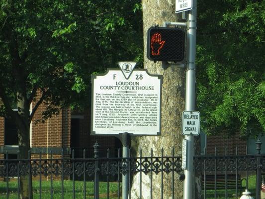 Loudon County Courthouse Historical Marker