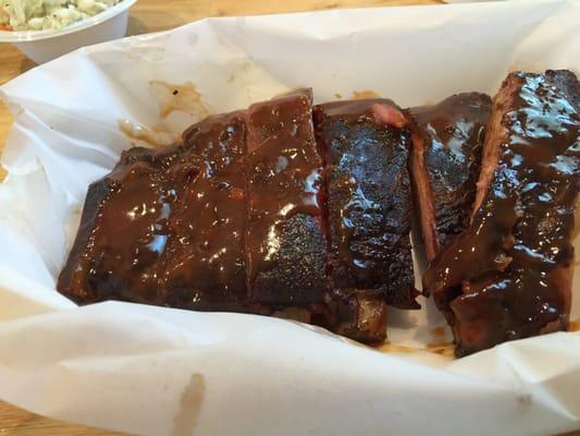 Half rack of ribs