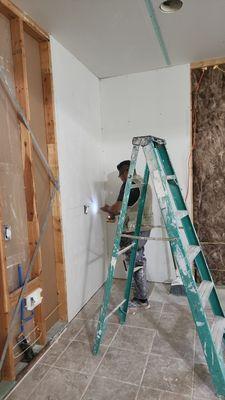 Drywall installation