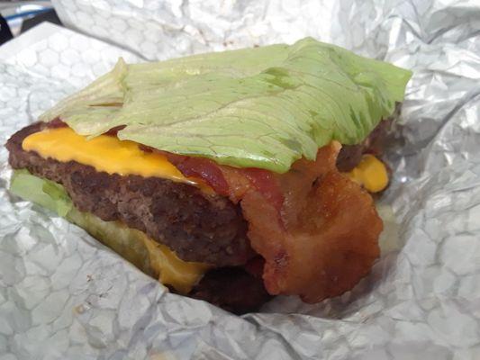 Low carb Baconator.