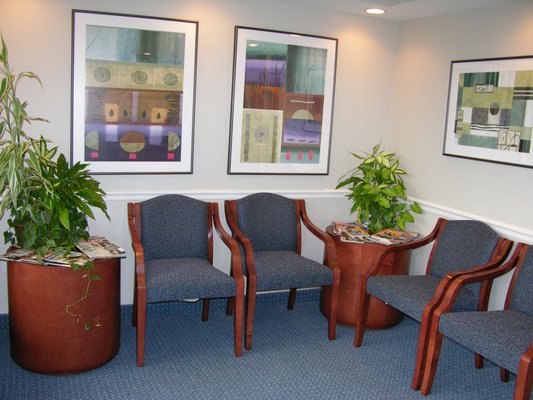 Reception area