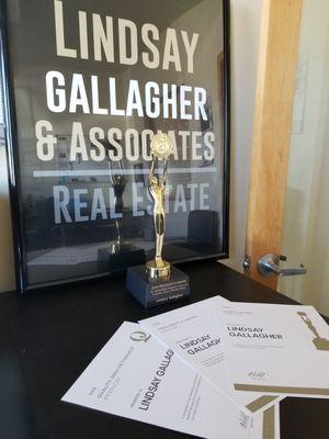 CENTURY 21 Affiliated Stoughton office awards.