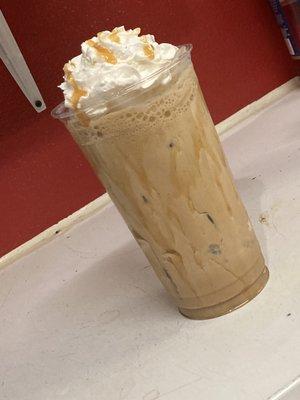 Carmel iced coffe