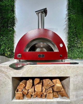 Alfa Pizza Oven on Display in Design Studio Showroom