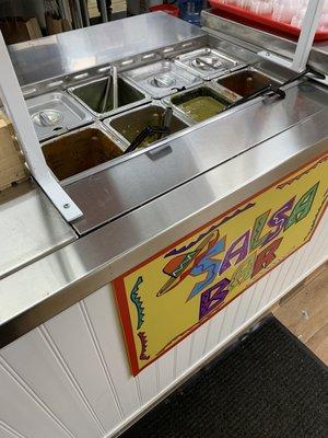 Salsa bar