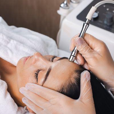 Diamond microdermabrasion: add to your facial for a smoother skin.