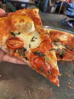 Margherita pizza