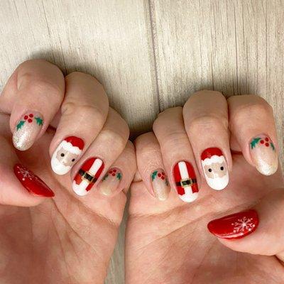 Christmas nail