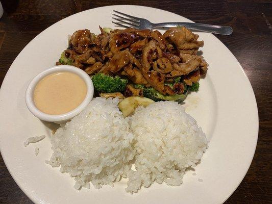 Teriyaki chicken