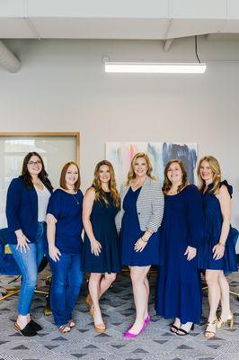 The Dani Beyer Real Estate team in Kansas City.