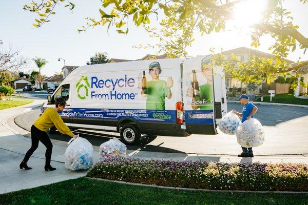 We'll come directly to your home, apartment, or office. Sign up today and start recycling with us!