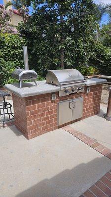 BBQ Equipment and Custom Island