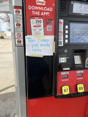 Gas Pumps suck