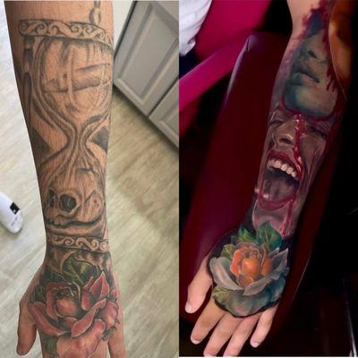 Cover up tattoo