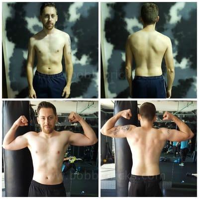 Don put on 15lbs of muscle in 8 weeks!